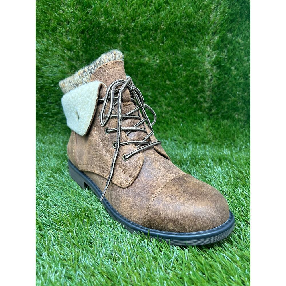 Cliffs by White Mountain Women's 9M Duena Brown Boots - Picture 2 of 8